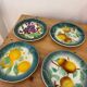 7 barbotine plates Luneville Badonviller KG