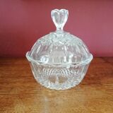 Set of decanters and other crystals