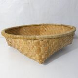Ethnic rattan and bamboo basketwork