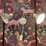 Double adjustable wall lamp Scandinavian design.