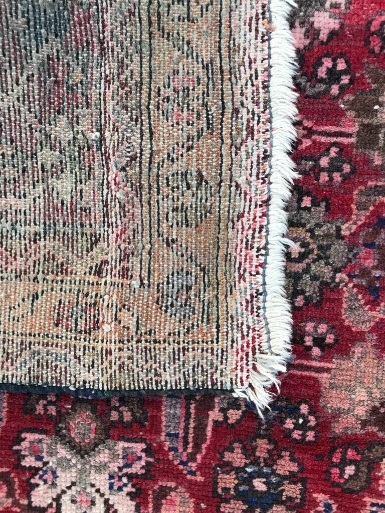Old Hamadan persian rug 85x118cm