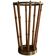 Bamboo and brass umbrella stand, 1960s, Germany