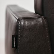 Visalia leather armchair by Coalesse