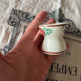 Vintage hand-painted shell flower