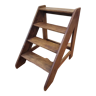 Stepladder or wooden staircase