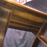 Coffee table in ebony from the 40s/50s