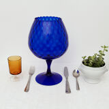 Large vase blue glass king