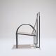 Metal armchair, anderl kammermeier, 1980s