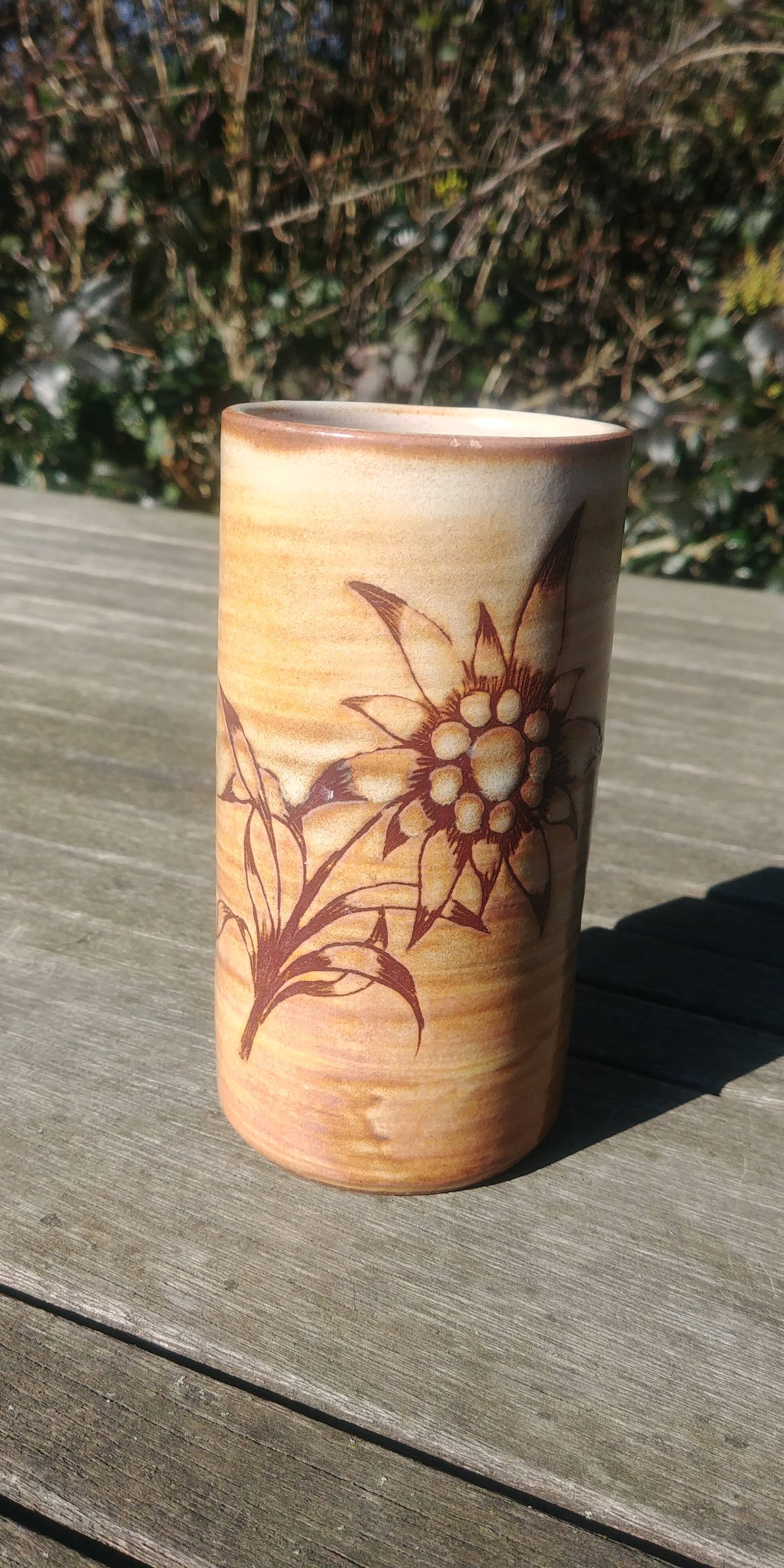 Vase Vallauris signed by Jacques Fonck and Jean Matéo 70s