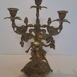 Vintage bronze chandelier