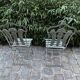 Antique garden chairs