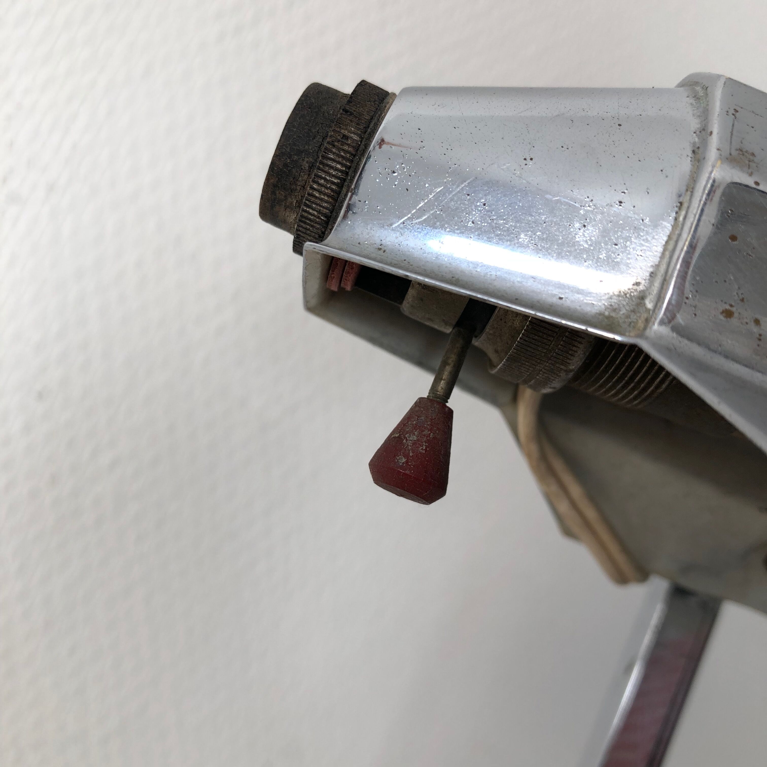 Lampe Pirouett art déco 30cm chromée vintage 1930
