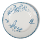 Round plate service "Chickadee" Longwy, around 1900. Made in France