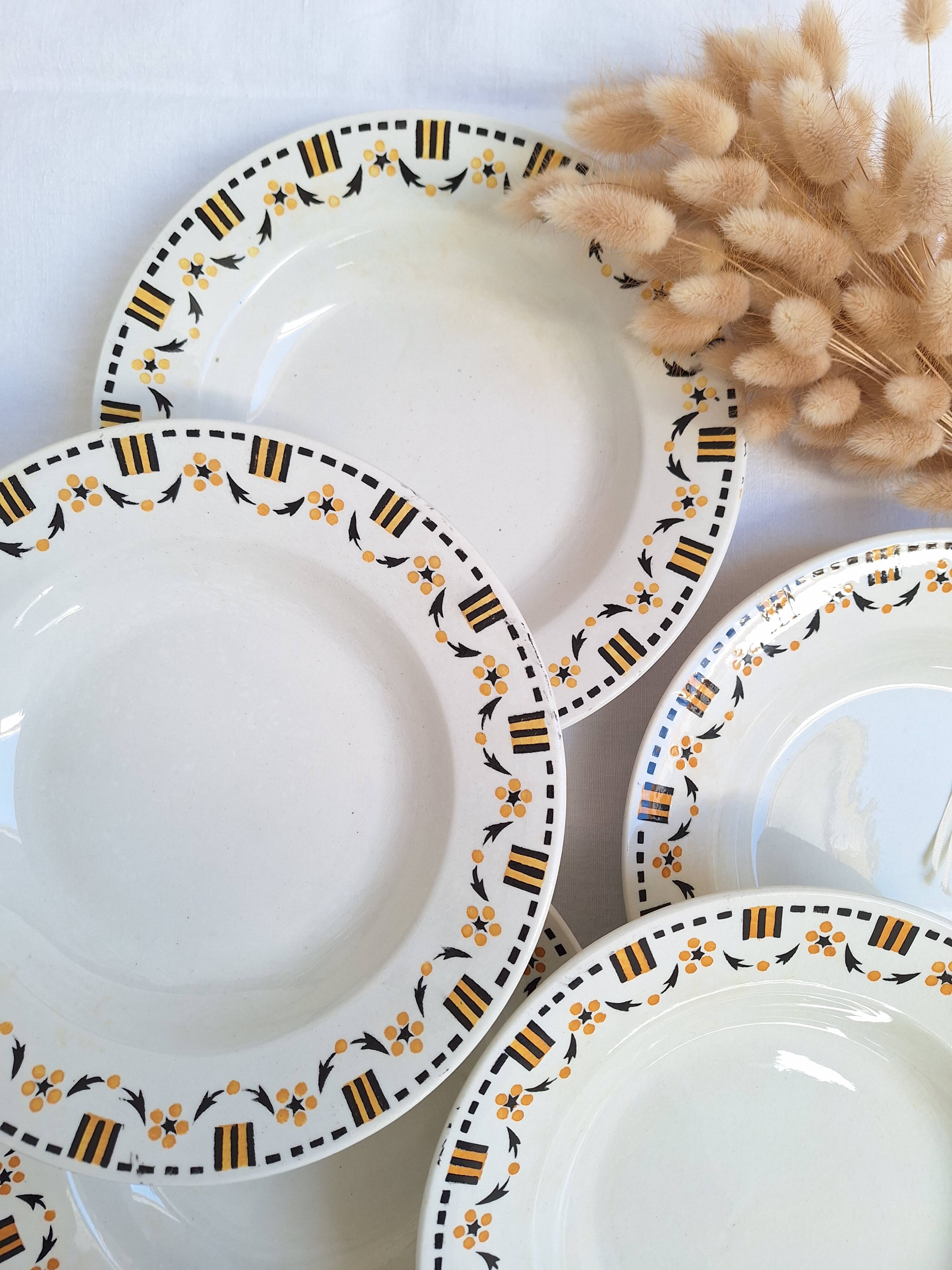 Gien 456 soup plates