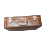 Brown leather suitcase: Europa Match