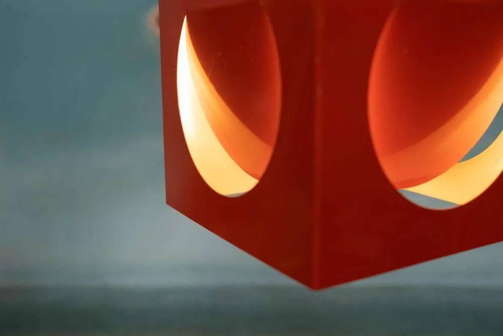 Suspension design Fins of the Space Age, Kubus Stockmann Orno from the 1960s