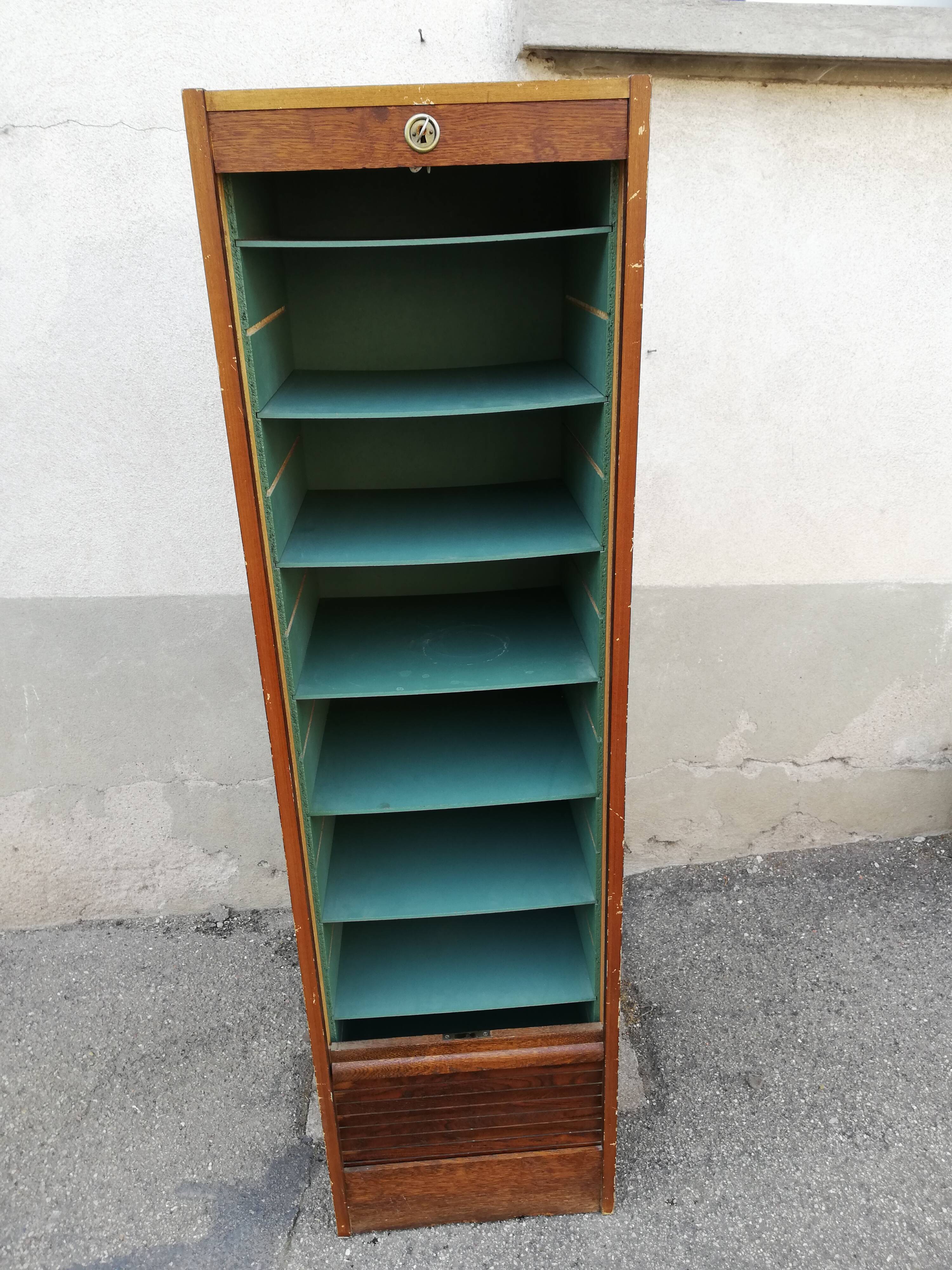 Meuble classeur vintage 1 rideau