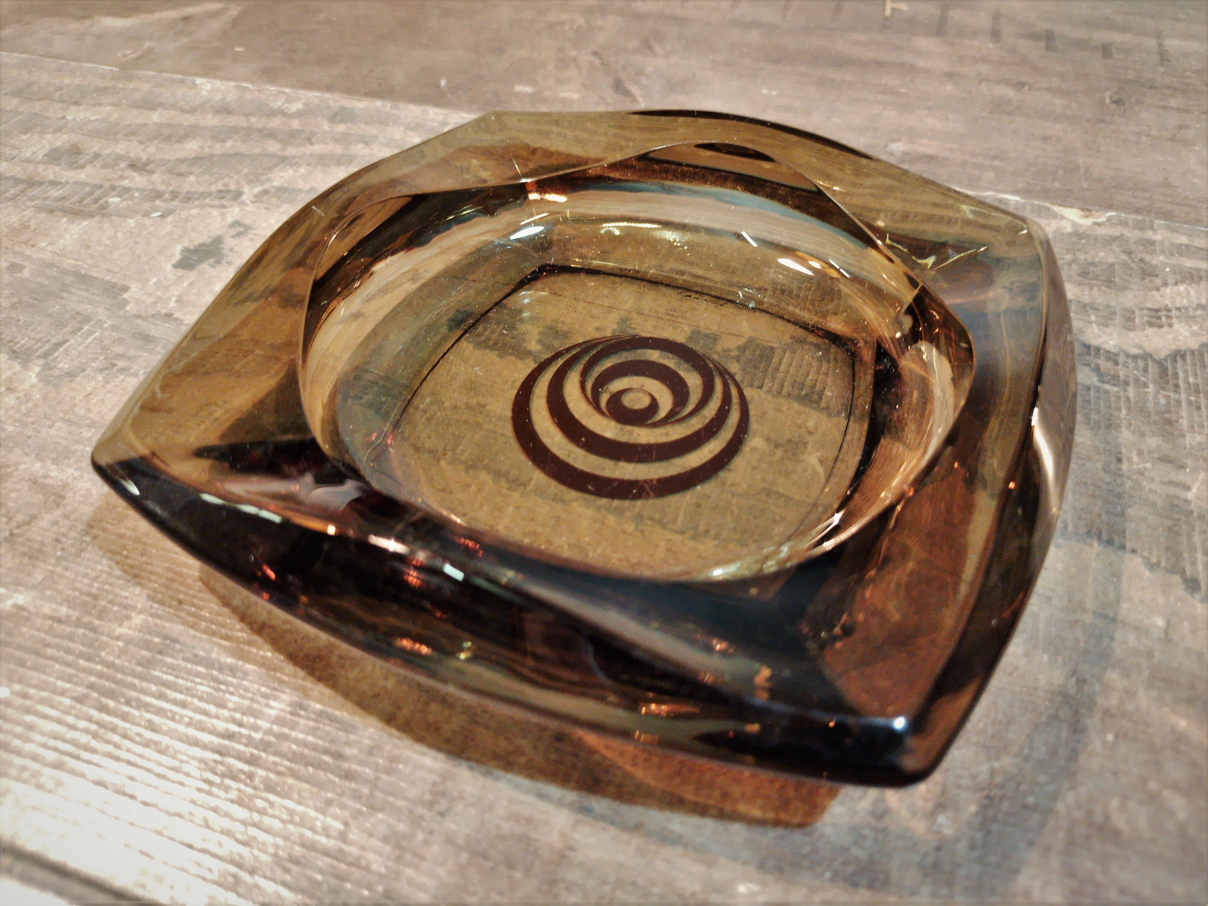 Ashtray Luminarc 1970s