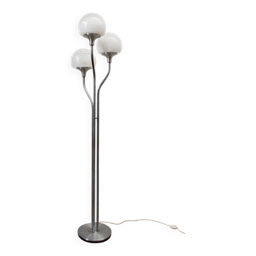 Lampadaire à trois lumières Italie 1970