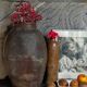 XXL traditional pottery old 19th century folk art 42 cm