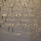 Lustre en Murano style Angelo Mangiarotti.