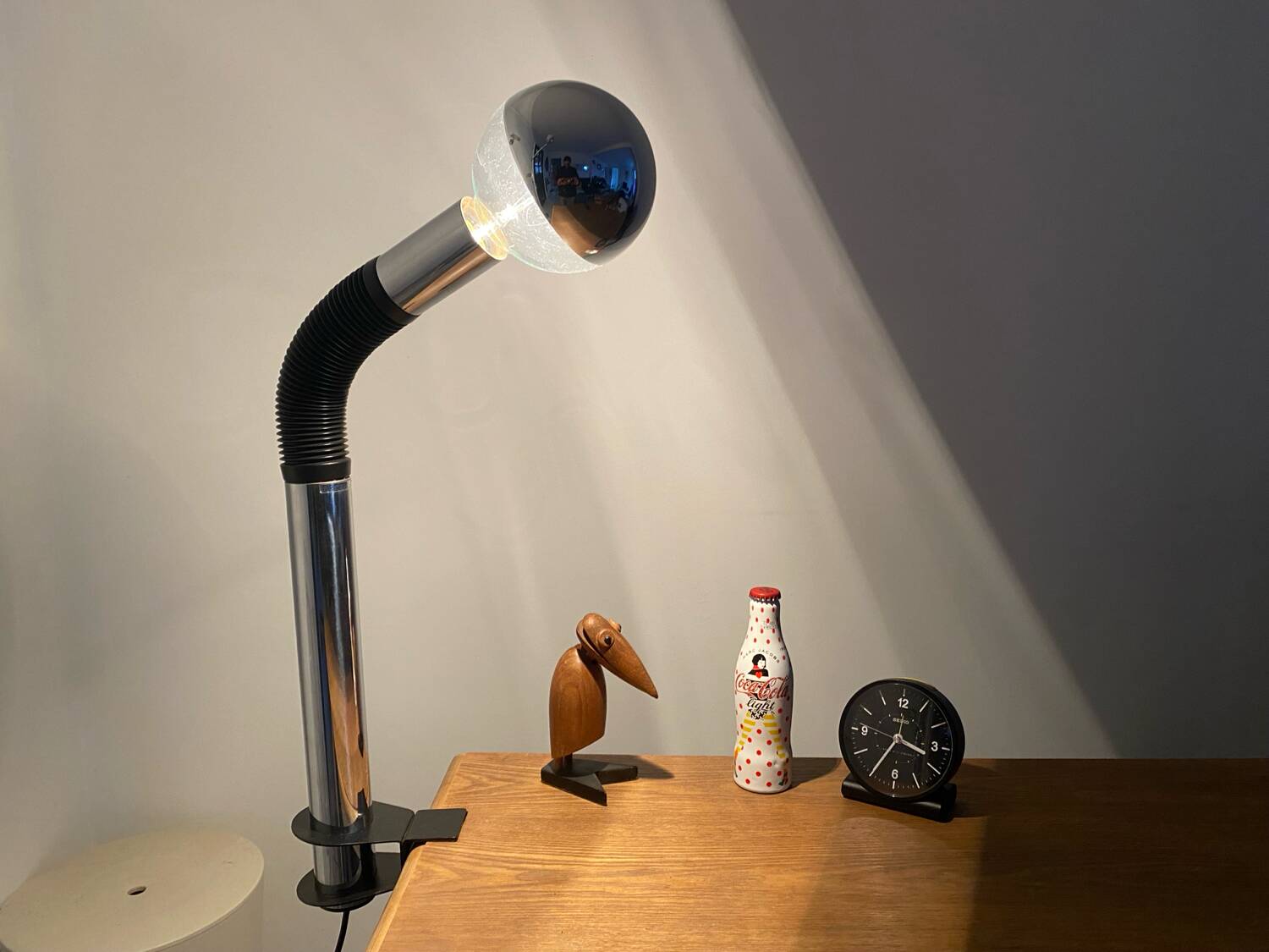 Lampe de bureau Periscopio Targetti Sankey vintage Space age italie 70