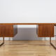Model 70 desk in teak by Kai Kristiansen for Feldballes Møbelfabrik, Denmark, 1960s