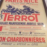 Terrot poster 1955 Paris Nice