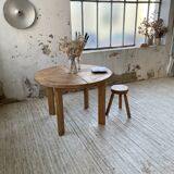 Maison Regain round elm table
