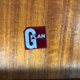 Trundle table in teak and stoneware, g-plan 1960