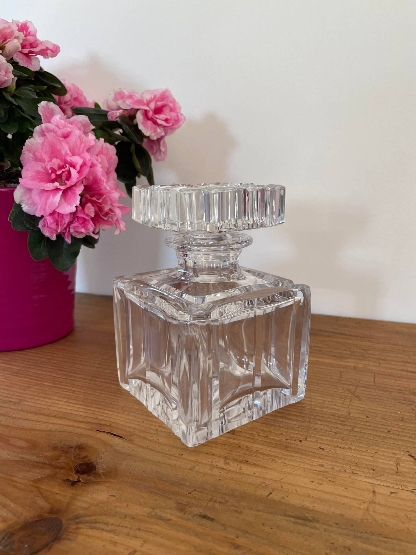 Crystal carafe Val Saint Lambert