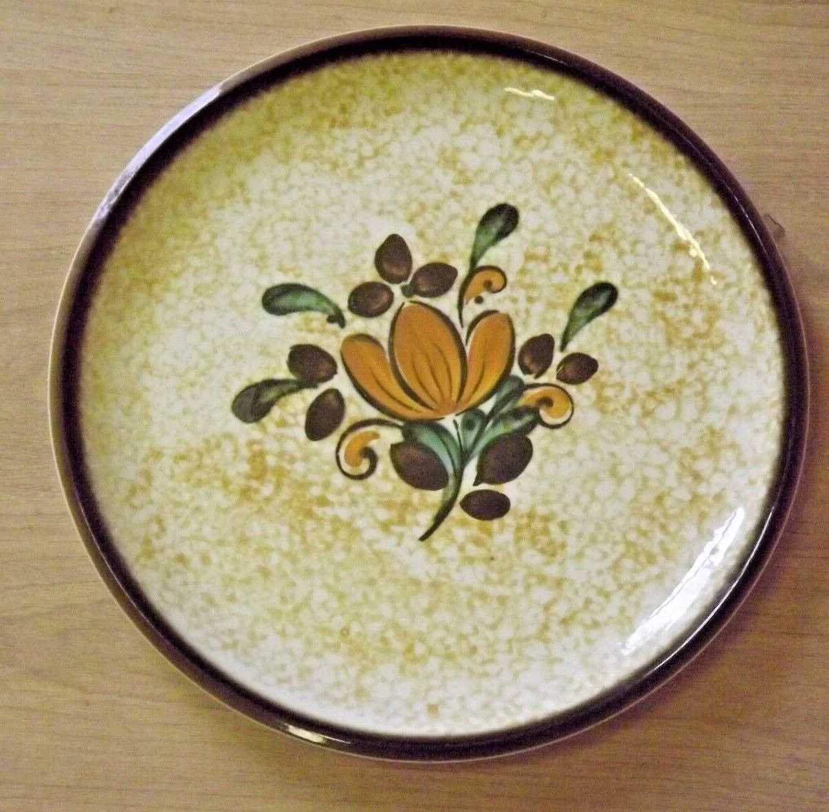 Vintage Boch La Louvière Corfou Collection Large Round Serving Plate