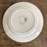 Longwy iron earth round dish, Marceau model