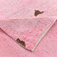 Tapis de chanvre rose poussiéreux 7x10, 212x301cm