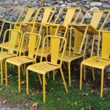 Lot de 12 chaises Tolix modèle T4