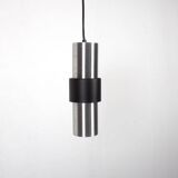 One of Four Perforated Aluminum RAAK Amsterdam Pendants, 1970s