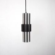 One of Four Perforated Aluminum RAAK Amsterdam Pendants, 1970s