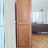 Art Deco solid oak wardrobe – elegant & rare