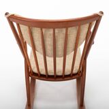 Scandinavian Rocking Chair by Frank Reenskaug for Bramin, Denmark, 1960s
