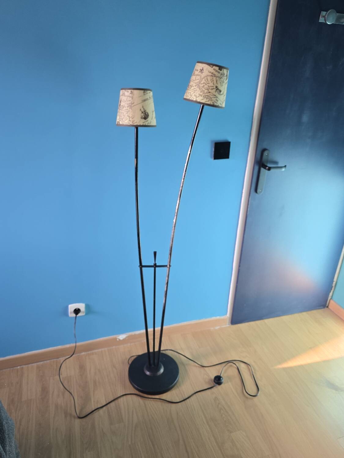 Two-light floor lamp 1950