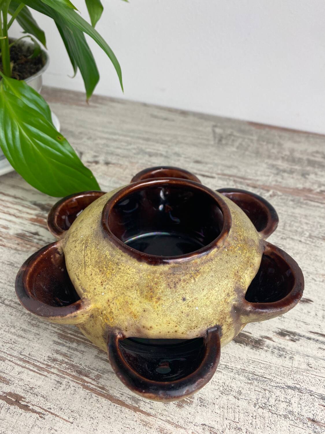 Ceramic flowerpot vase