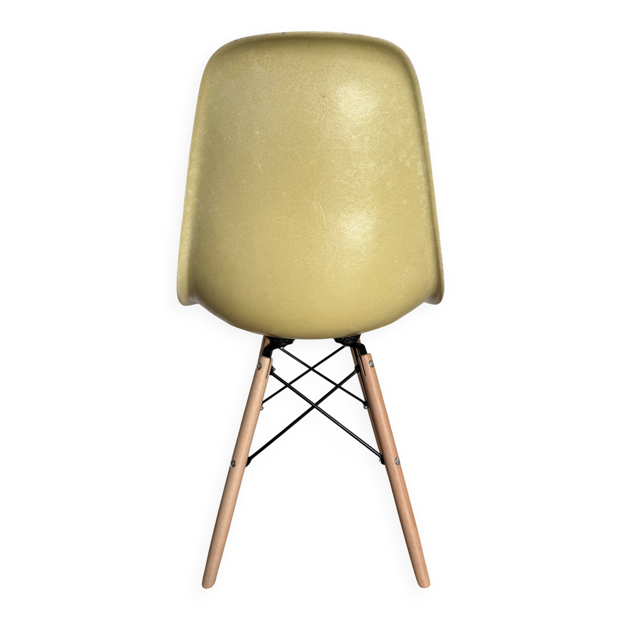 Dsw eames herman miller us edition 50s 60s design no vitra knoll yellow