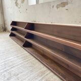 XL wooden wall storage