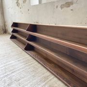 XL wooden wall storage