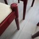 5× cassina carimate chairs door vico magistretti