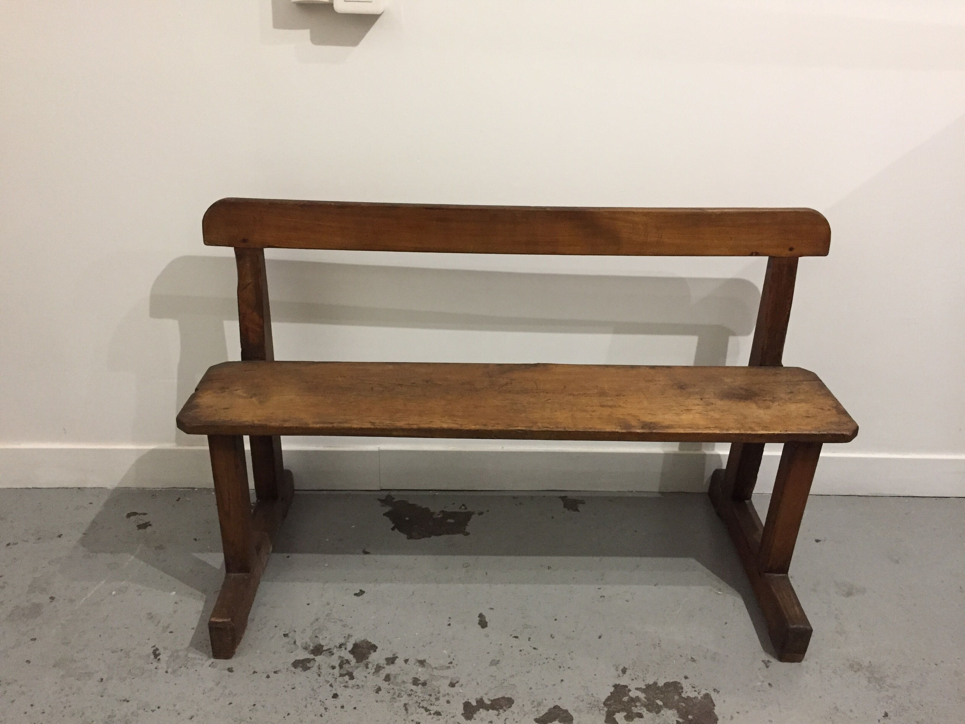 Old wooden bench