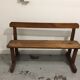Old wooden bench