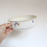 Ceramic salad, Sarreguemines, French Manufacture