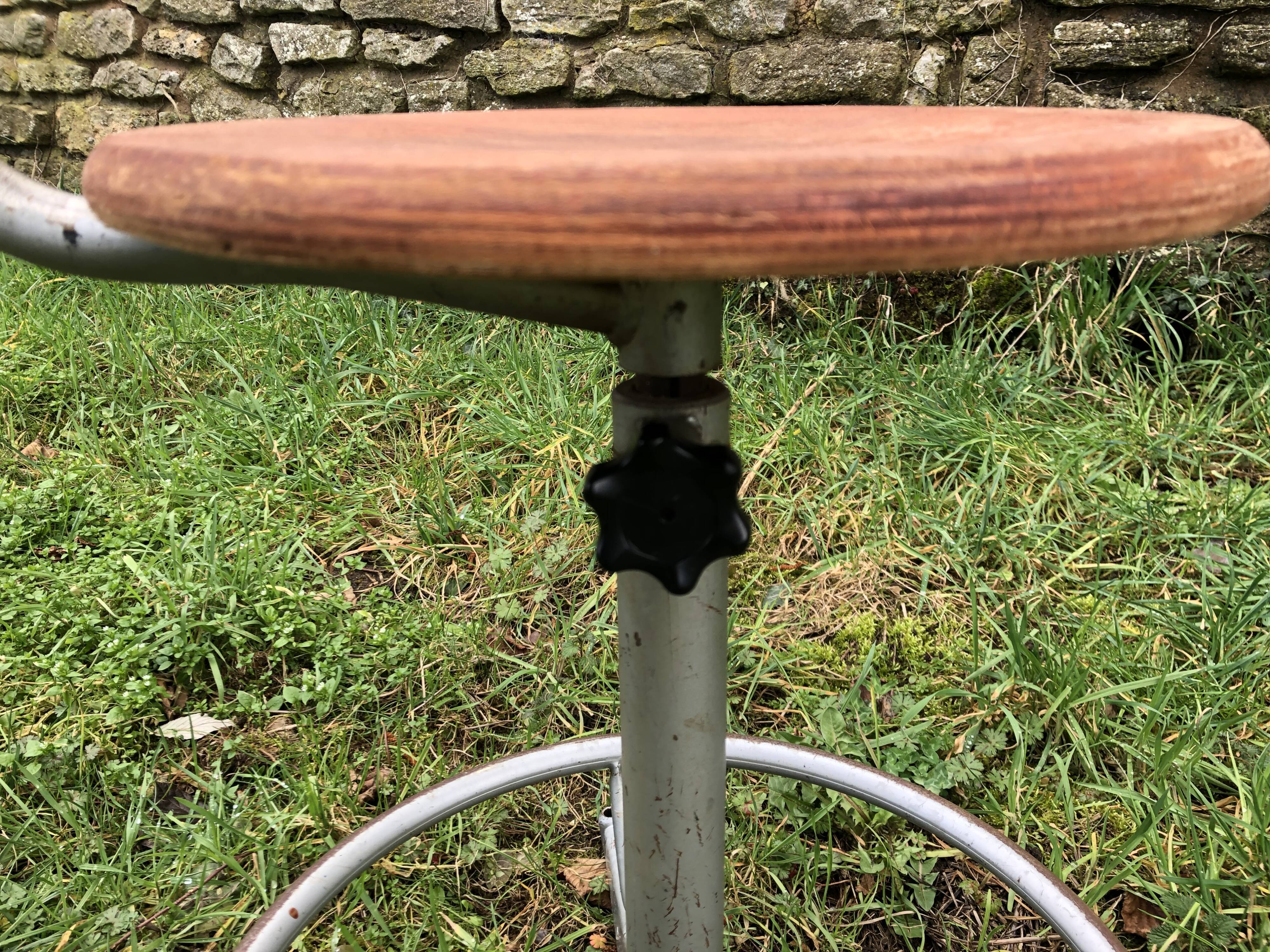 Vintage industrial workshop chair 50s/60s