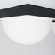 Paire d’appliques murales en acrylique italiennes extra large Space Age